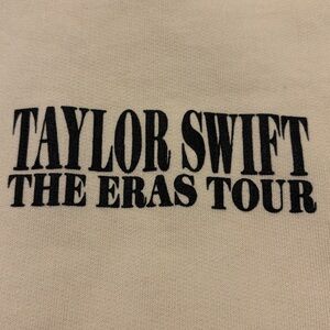 Taylor Swift Cream Hoodie - The Eras Tour Collection